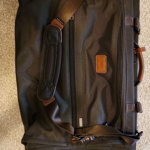 Dark Brown Tumi Garment Bag